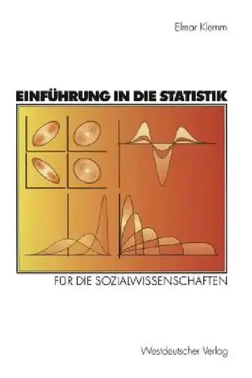 Cover of Einführung in Die Statistik