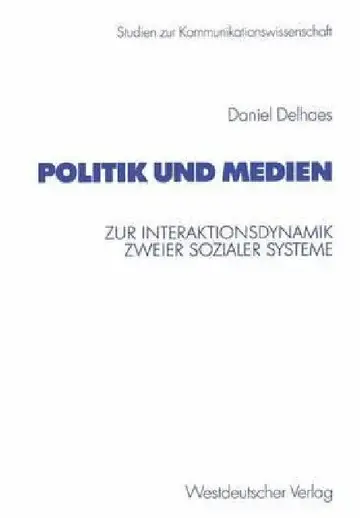 Cover of Politik Und Medien