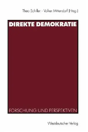 Cover of Direkte Demokratie