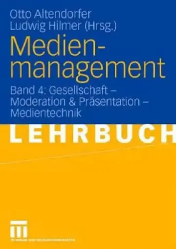 Cover of Medienmanagement