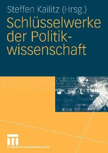 Cover of Schlüsselwerke Der Politikwissenschaft