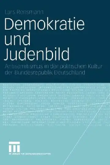 Cover of Demokratie Und Judenbild