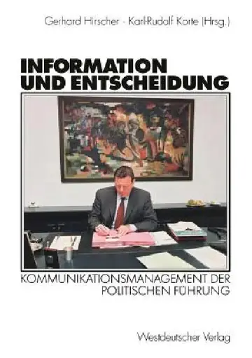 Cover of Information Und Entscheidung