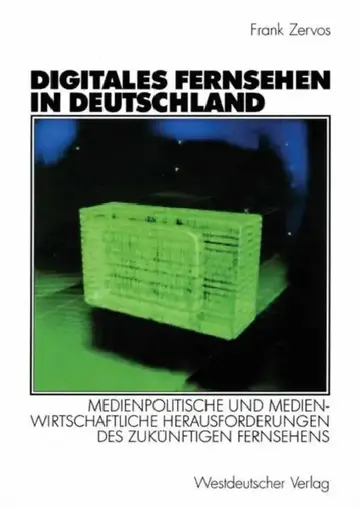 Cover of Digitales Fernsehen in Deutschland