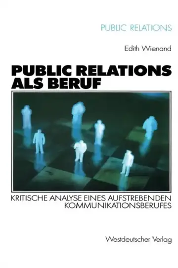 Cover of Public Relations ALS Beruf