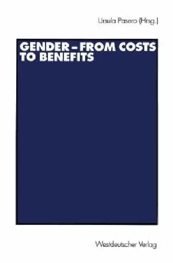 Cover of Gender -- From Costs to Benefits