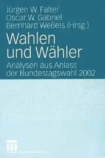 Cover of Wahlen Und Wähler