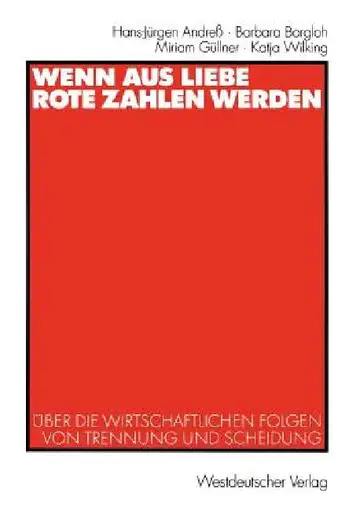 Cover of Wenn Aus Liebe Rote Zahlen Werden