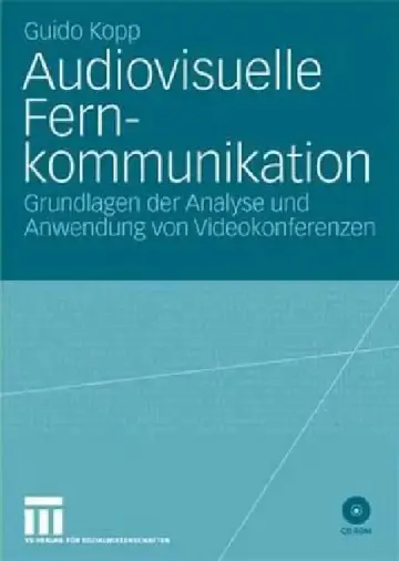 Cover of Audiovisuelle Fernkommunikation