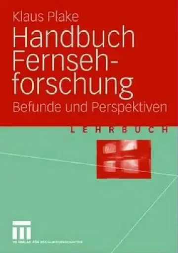 Cover of Handbuch Fernsehforschung