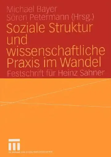 Cover of Soziale Struktur Und Wissenschaftliche PRAXIS Im Wandel