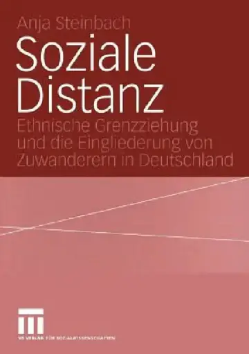 Cover of Soziale Distanz