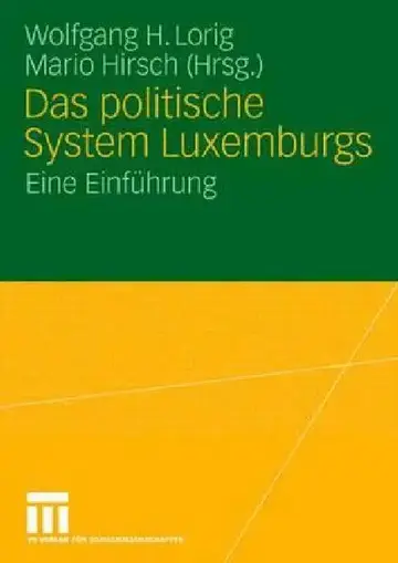 Cover of Das Politische System Luxemburgs
