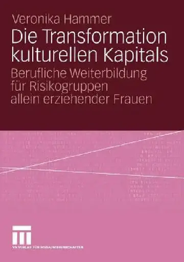 Cover of Die Transformation Kulturellen Kapitals