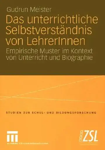 Cover of Das Unterrichtliche Selbstverständnis Von Lehrerinnen