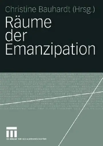 Cover of Räume Der Emanzipation