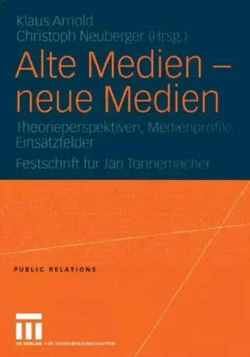 Cover of Alte Medien -- Neue Medien