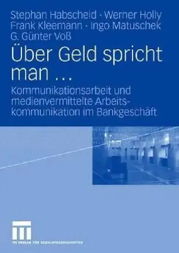 Cover of Über Geld Spricht Man ...