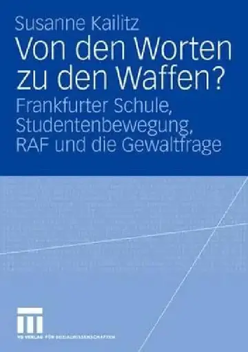 Cover of Von Den Worten Zu Den Waffen?