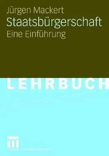 Cover of Staatsbürgerschaft