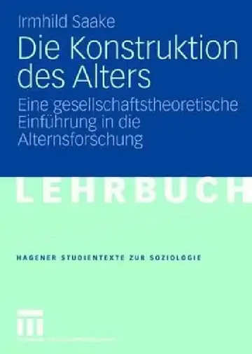 Cover of Die Konstruktion Des Alters