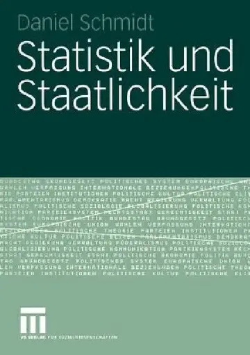 Cover of Statistik Und Staatlichkeit