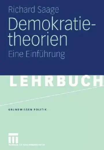 Cover of Demokratietheorien