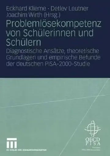 Cover of Problemlösekompetenz Von Schülerinnen Und Schülern