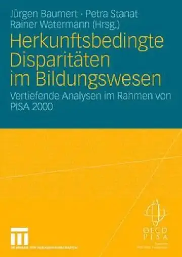 Cover of Herkunftsbedingte Disparitäten Im Bildungswesen
