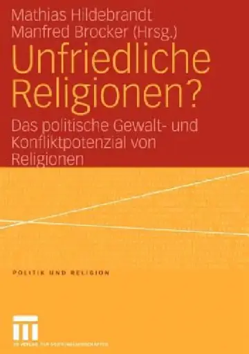 Cover of Unfriedliche Religionen?