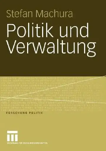 Cover of Politik Und Verwaltung