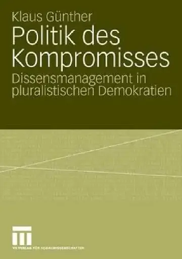 Cover of Politik Des Kompromisses