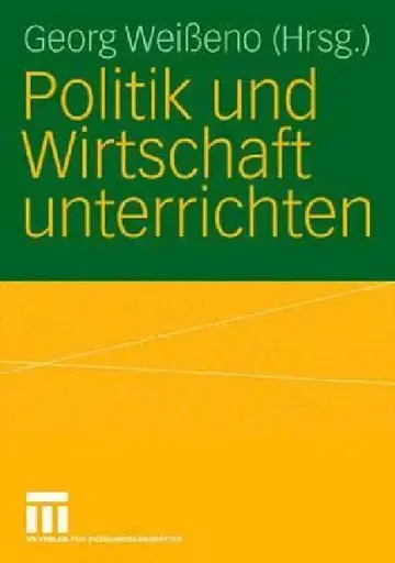 Cover of Politik Und Wirtschaft Unterrichten