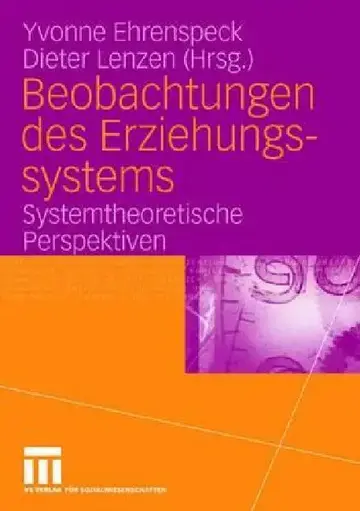 Cover of Beobachtungen Des Erziehungssystems