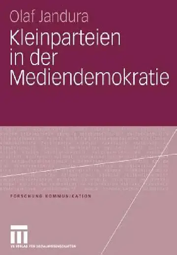 Cover of Kleinparteien in Der Mediendemokratie