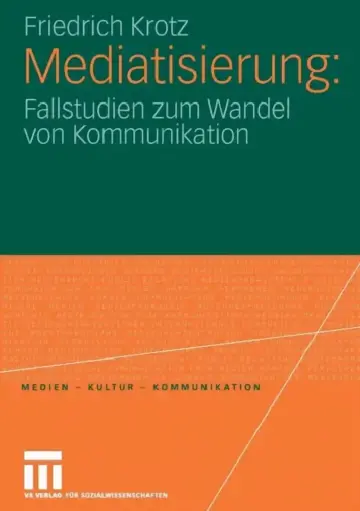 Cover of Mediatisierung
