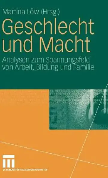 Cover of Geschlecht Und Macht