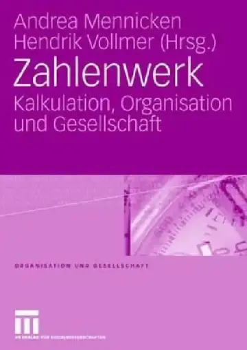 Cover of Zahlenwerk