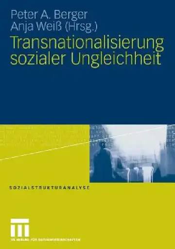 Cover of Transnationalisierung Sozialer Ungleichheit