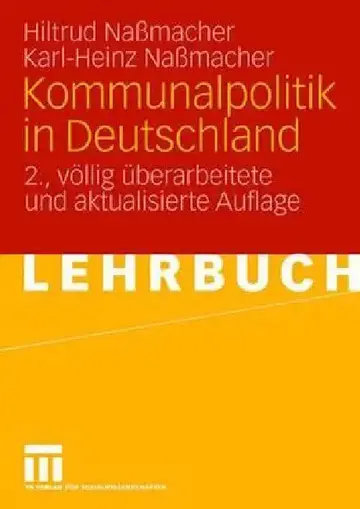 Cover of Kommunalpolitik in Deutschland