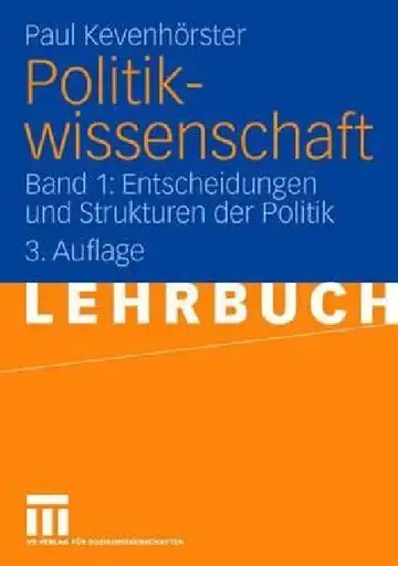 Cover of Politikwissenschaft