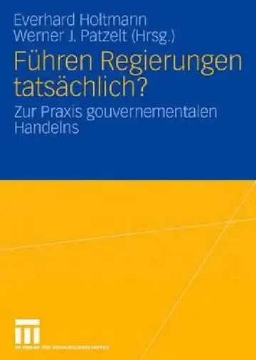 Cover of Führen Regierungen Tatsächlich?