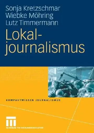 Cover of Lokaljournalismus