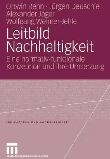 Cover of Leitbild Nachhaltigkeit