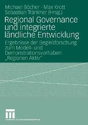Cover of Regional Governance Und Integrierte Ländliche Entwicklung