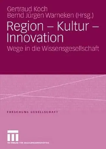 Cover of Region - Kultur - Innovation