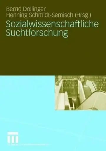 Cover of Sozialwissenschaftliche Suchtforschung
