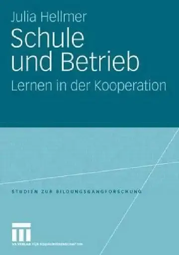 Cover of Schule Und Betrieb