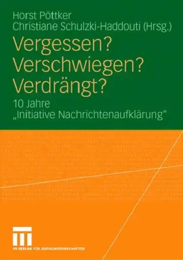Cover of Vergessen? Verschwiegen? Verdrängt?
