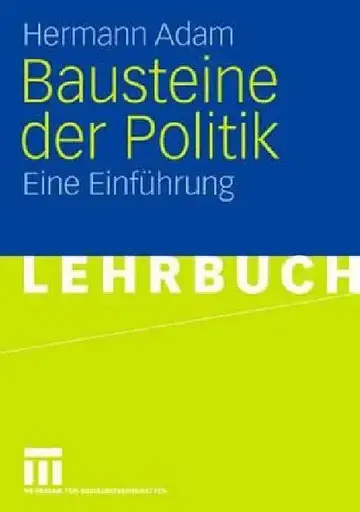 Cover of Bausteine Der Politik